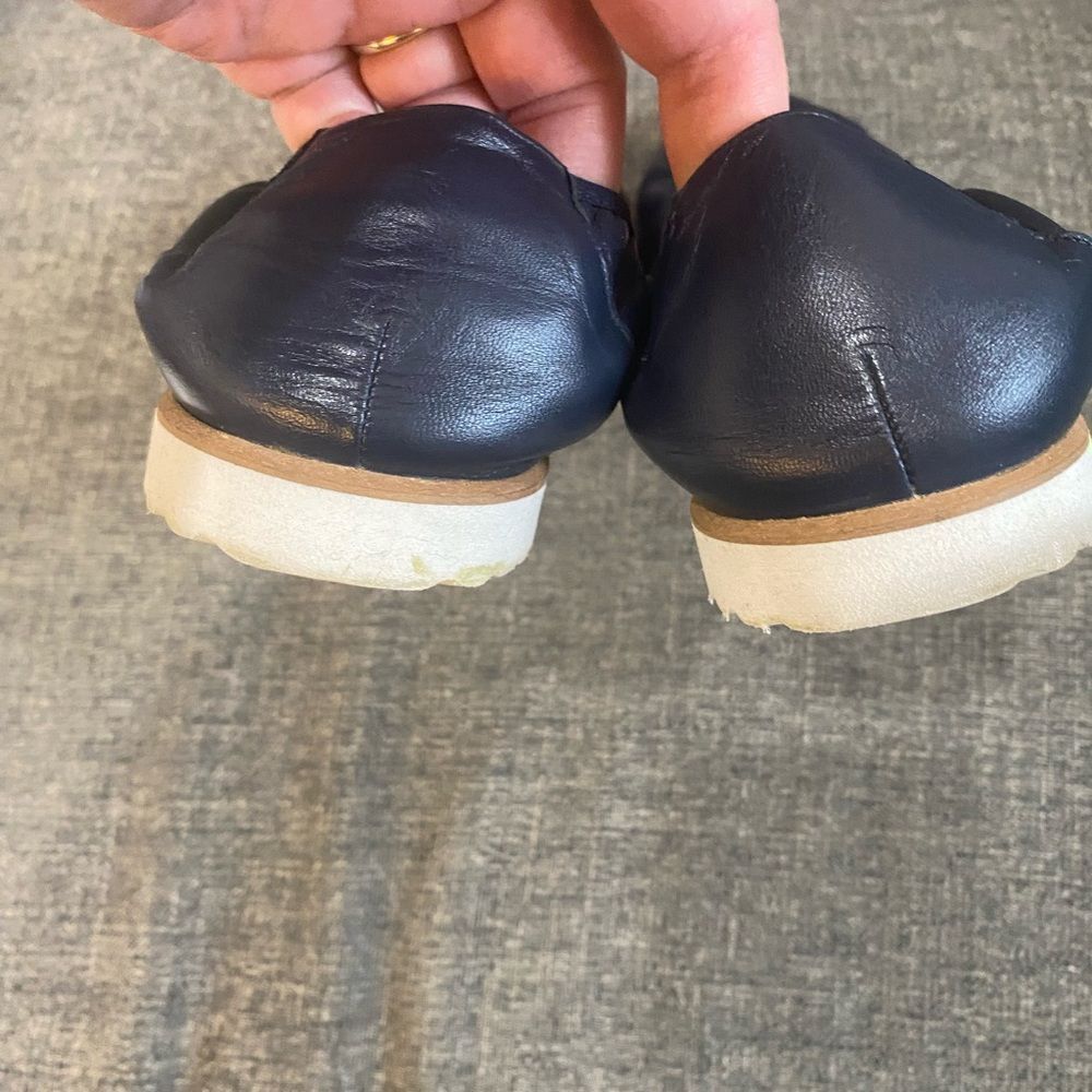 Fs/ny Doorway Navy Blue Flats Women Size 10 - Picture 4 of 8